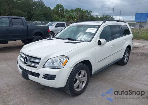 2008 Mercedes-Benz Gl 450 4Matic z USA, uszkodzony, nr VIN 4JGBF71E58A338246